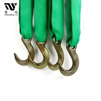 Sangle de levage flexible en polyester à 4 brins torsadés de qualité supérieure pour le déplacement de machines, l'entretien des installations, la mise en gré, certifiée CE
