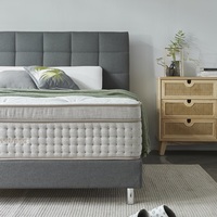 OEM ODM matelas à ressort de poche de luxe échantillon gratuit matelas personnalisé en latex mousse à mémoire de forme dans une boîte