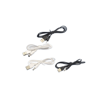 Câble de charge à trou circulaire AI-KSEN 5V/9V/12V, câble d'alimentation à tête ronde, câble de données USB vers interface DC5.5/3.5/2.5MM