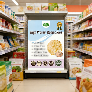 Arroz Shirataki Seco de Alta Calidad, Alimento Halal, Alto en Proteínas, <span class=keywords><strong>Comida</strong></span> Instantánea, Alimento Saludable <span class=keywords><strong>para</strong></span> Dieta - Product Image 4