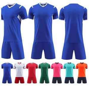 Kaos Sepak Bola Retro Klasik Berkualitas Tinggi Cepat Kering OEM Setelan Olahraga Pria Jersey Sepak Bola Seragam Sepak Bola Perlengkapan Sepak Bola - Product Image 6
