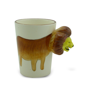 Descuentos a granel temperatura grande caliente 3D taza de dibujos animados personalizado 3D mascota taza 3D León taza - Product Image 5