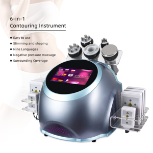 Portable 6 in 1 Vacuum Cavitation RF Body Slimming Machine for Fat Reduction Cellulite Removal Body Contouring Beauty Equipment - Product Image 3