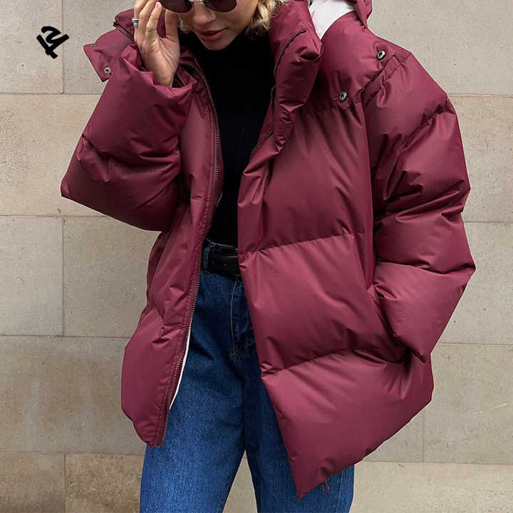 TWT0027 Women's Down Coats Winter Clothes For Women Puff Jacket Casual