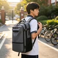 Ransel Vakum Anti Maling 60L yang Dapat Diperluas, Tahan Air, dengan Pompa dan USB