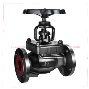 COVNA Vanne de régulation à globe manuelle OEM en fonte, à bride de 4 pouces, haute température, pour vapeur et eau, PN16, avec garantie de 90 jours - Product Image 3