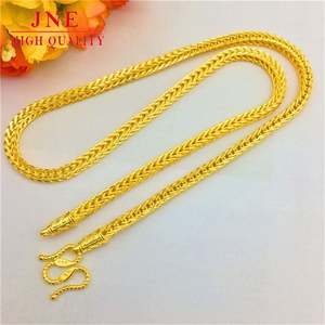 สร้อยคอผู้ชายลายกระดูกงูทองคำ แฟชั่นยอดนิยม ขายตรงจากโรงงาน เครื่องประดับแฟชั่นสวยหรู ขายส่ง - Product Image 6