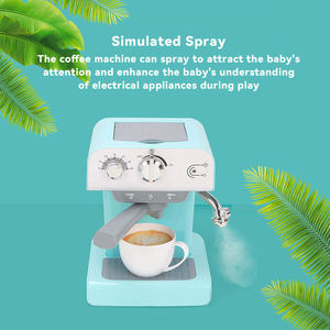 Machine à café jouet pour enfants, simulation d'appareil de cuisine électrique, pour jeu éducatif - Product Image 3
