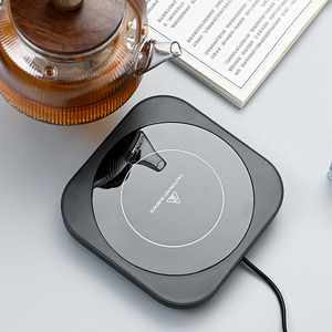 2024 Stock cadeaux de noël chauffe-tasse à café avec arrêt automatique pour la <span class=keywords><strong>maison</strong></span> bureau utilisation de bureau, plaque chauffante chauffe-tasse électrique Usb - Product Image 4