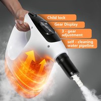Nettoyeur Vapeur Professionnel Haute Pression pour Voiture, Machine de Nettoyage à Vapeur Portable