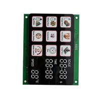 Carte de circuit imprimé personnalisée pour appareil électroménager, panneau de commande PCBA pour robot pâtissier avec affichage de l'heure