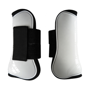 Horse sepatu bot pelindung Tendon Neoprene awet, sepatu bot penutup pengencang kait & <span class=keywords><strong>Loop</strong></span> - Product Image 5