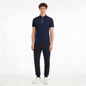 Polo unisexe tendance à séchage rapide et anti-humidité, personnalisable, pour tenue décontractée et vêtements de sport, idéal pour les activités quotidiennes en extérieur, solutions OEM - Product Image 6