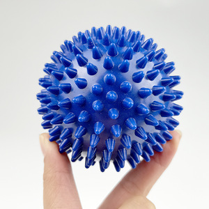 Commercio all'ingrosso della fabbrica palla da <span class=keywords><strong>massaggio</strong></span> appuntito in PVC rotondo ad alta densità di <span class=keywords><strong>massaggio</strong></span> a mano e piede palla per il viso e il corpo Yoga pratica - Product Image 6