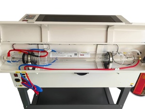 Machine de fabrication de tampons en caoutchouc automatique à refroidissement par eau 4060, graveur laser pour <span class=keywords><strong>tampon</strong></span> de date et logo en caoutchouc - Product Image 6