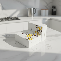 Boîte d'emballage de café de qualité supérieure (Conteneur en papier durable pour la vente au détail et l'expédition)