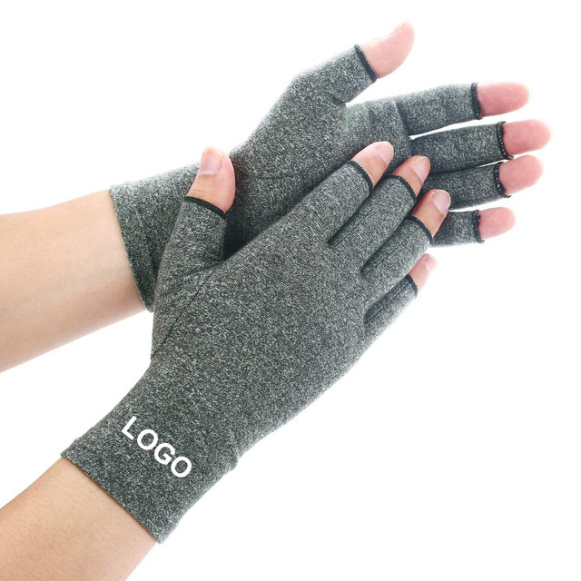 Women's Men's Carpal Tunnel Rheumatoid Tendonitis Compression Gloves Fingerless Hand Thumb Arthritis Riding Gloves Stretch