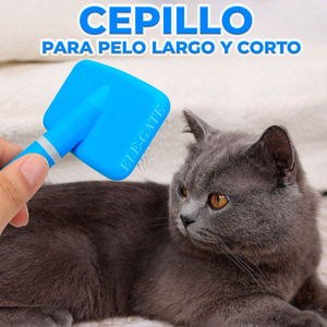 Libere a su compañero peludo de los nudos difíciles con un cepillo de aseo para mascotas fácil de usar, herramienta de eliminación de pelo de plástico PP personalizable - Product Image 3