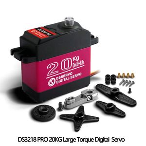 Servo Digital Dsservo <span class=keywords><strong>DS3218</strong></span> <span class=keywords><strong>PRO</strong></span> de 20KG con Engranajes de Acero Inoxidable, Alta Velocidad, Resistente al Agua IP66, Alto Torque, para Autos RC 1/8 1/10 - Product Image 1