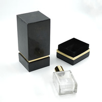 Boîte de parfum vide de luxe en carton avec conception de logo personnalisé OEM emballage avec base et couvercle