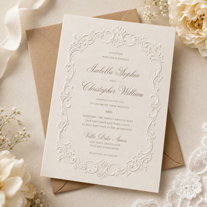 <span class=keywords><strong>Invito</strong></span> Personalizzato <span class=keywords><strong>di</strong></span> Alta Qualità con Stampa Tipografica e Lamina Dorata per Cancelleria <span class=keywords><strong>di</strong></span> Lusso per Matrimoni - Product Image 2