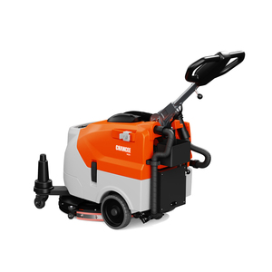 Chancee M30 + プロフェッショナル電気フロアスクラバーマシン床洗浄機の後ろを歩く - Product Image 3