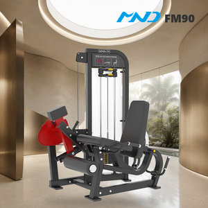 Machine populaire de flexion et extension des jambes à sélection de poids, équipement de gym MND Fitness, machine d'entraînement musculaire pour la chaîne de salles de sport de Mexico - Product Image 1