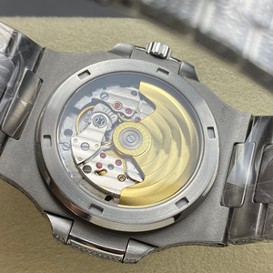 <span class=keywords><strong>Reloj</strong></span> Mecánico Clásico para <span class=keywords><strong>Hombre</strong></span>, Lujoso y Brillante, con Moissanita VVS, Zirconia Cúbica con Incrustaciones Completas <span class=keywords><strong>de</strong></span> Diamantes, en Oro <span class=keywords><strong>de</strong></span> 18K y 24K - Product Image 4