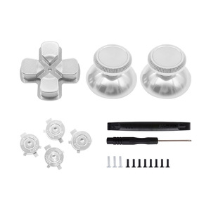 Juego de botones de metal de repuesto para PS5 Controller Cross Pad para PS5 Handle <span class=keywords><strong>Mushroom</strong></span> Thumb Stick <span class=keywords><strong>Kit</strong></span> - Product Image 6