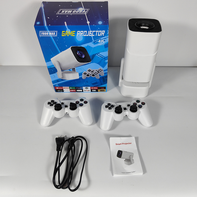 XP360-G1 Android 720p Preloaded Games Projector 120 ANSI Home Entertainment Gaming Projector with Auto Focus