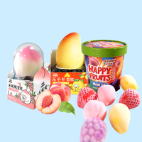 Abink 3D Happy Series Nieuw Ontwerp High-End Zachte IJsjes in Happy Fruits Verpakkingen met Suikeraroma's