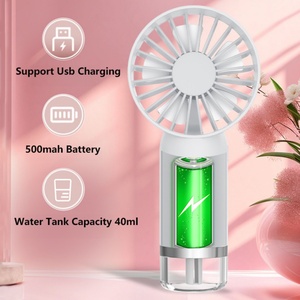 Nuevo Mini Ventilador de Spray de Alta Calidad, Ventilador Humidificador USB Portátil para Exteriores, Ventilador de Mano con Spray de Niebla Fría - Product Image 6