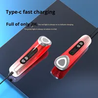 Appareil de beauté à domicile, massage facial portable, lifting des plis nasogéniens, raffermissement avec 3 types de lumières, fonction de vibration et de chauffage