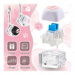 Lote al por mayor de llaveros de teclado Kawaii, juguetes antiestrés, set de 50 piezas, recuerdos para fiestas, recompensas para el aula, regalos sensoriales - Product Image 2