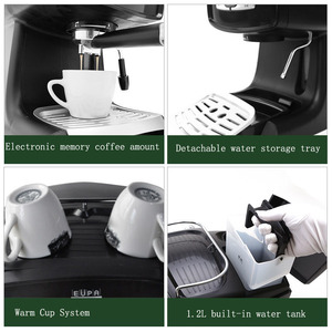 Máquina de <span class=keywords><strong>café</strong></span> automática de 1.2L, compactadora, cafetera espresso - Product Image 4