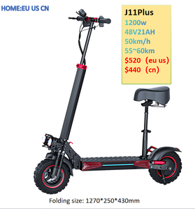 2026 Freeboy <span class=keywords><strong>J</strong></span>-11max Elektroroller 1200W 48V-18Ah Höchstgeschwindigkeit 55km/h Hinterradantrieb 150kg Faltbar Wasserdicht - Product Image 6