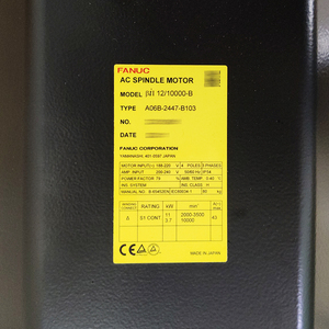 Nuevo Motor de Husillo de CA Original FANUC BiL 12/10000-B A06B-2447-B103 - Product Image 2