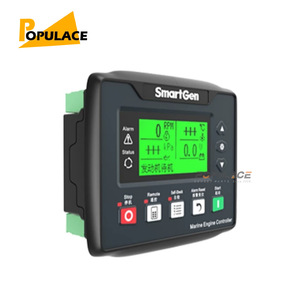 ตัวควบคุมเครื่องกำเนิดไฟฟ้าดีเซล SmartGen HMC9800RM พร้อมจอ LCD สำหรับการตรวจสอบและทดสอบระยะไกลทางทะเล - Product Image 3