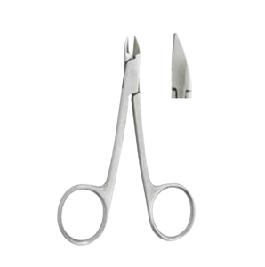 Ciseaux professionnels vietnamiens pour bébé, à lame courbée en acier inoxydable, ouverture automatique à mâchoires larges, pour éliminer les peaux mortes et couper les ongles - Product Image 2