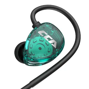Headphone In Ear Driver Dinamis CCA, Earbud Berkabel Harga Bagus 1DD Stereo Olahraga untuk CST CA16 ZST ZS