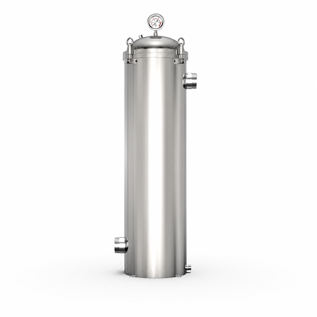 80T/H Industrial Stainless Steel Water Filter, Customizable Large Diameter High Flow Pre-filter for Commercial Projects