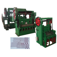 Machine de maille de tôle de pâte d'acier expansée/aluminium