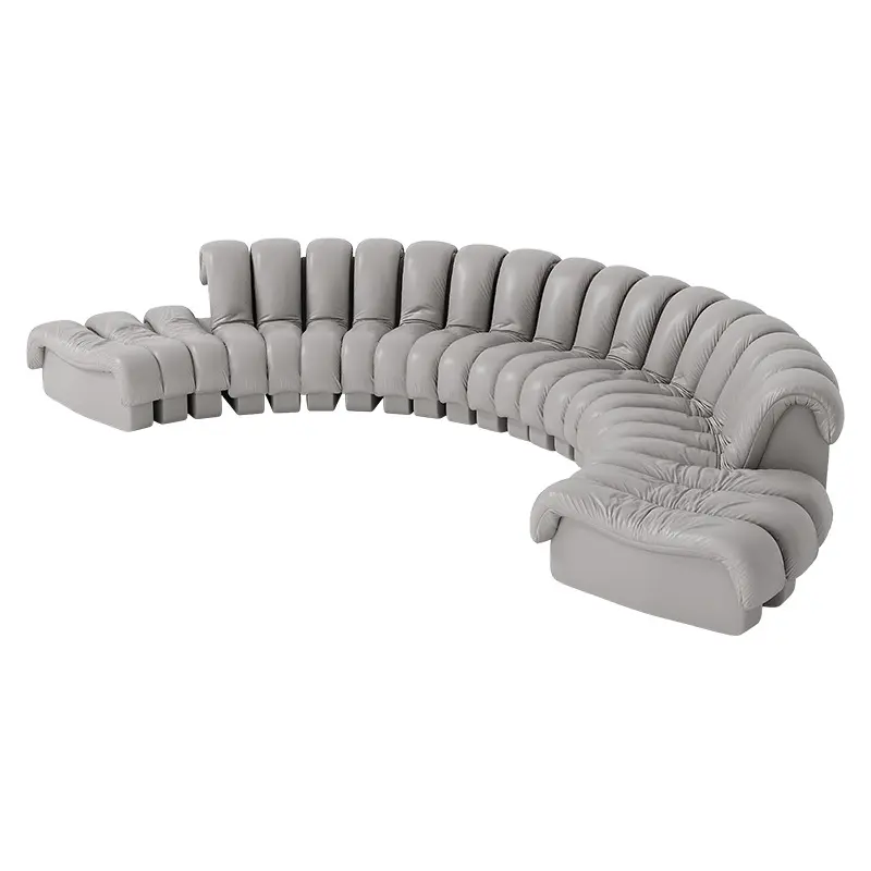 Schlussverkauf Produkt modernes Design Wohnzimmer Schlangenform bequemes entspannendes Sofa