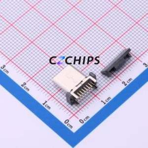 TYPEC-300D-BCP16H100 USB Connector Through hole Component (THT) Connector Type-C USB 3.1 Female Through Hole - Product Image 2