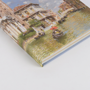 Cuaderno <span class=keywords><strong>Venecia</strong></span> artístico de tapa dura personalizado con cuaderno de viaje Cuaderno de notas diario duradero - Product Image 3