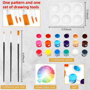 Afro Koningin 8X10 Inch Uitgerekte Verf En Slok Set Voorgetrokken Katoenen Canvas Schilderij Kit Voor Volwassenen Party Date Night - Product Image 4