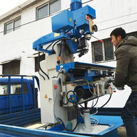 Neue ZX6350C Universal 3-Achsen Vertikal- & Horizontal-Fräsmaschine Multifunktional 1 Jahr Garantie Kleine Bohrmaschine Leichte Ausführung