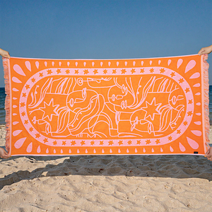 Fabbrica di alta qualità cotone 100% Jacquard in rilievo piscina telo mare <span class=keywords><strong>con</strong></span> nappe stile moderno Logo personalizzato all'ingrosso - Product Image 1
