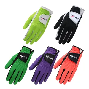 Efunist Golf Glove Custom Golf Glove For Men Left Hand Breathable Green 3D Performance Mesh Non-slip Micro-Fiber Golf Gloves