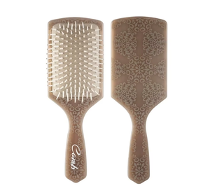 Brosse à cheveux démêlante ronde à manche en plastique, style creux, pour usage domestique, vente en gros à bas prix - Product Image 6